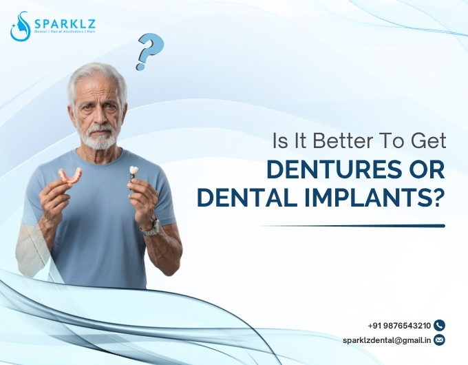 Is it better to get Dentures or Dental Implants?